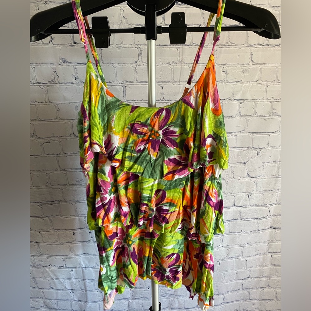 Floral Multicolor Women's Top